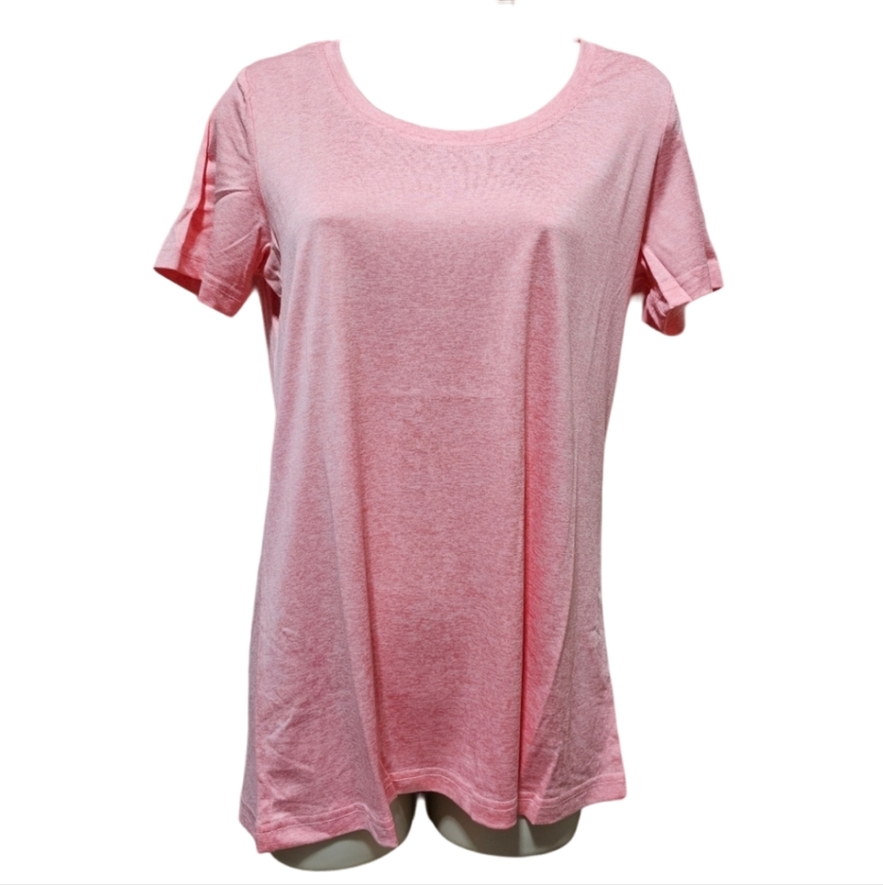 NWT Women's Libery Pro Athletic Reflective Coral T-shirt